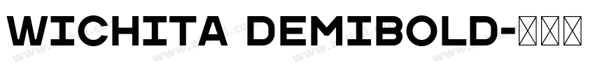 Wichita DemiBold字体转换